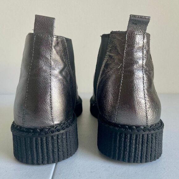 TUK Unisex Graphite Chelsea Creeper boots - Picture 5 of 6
